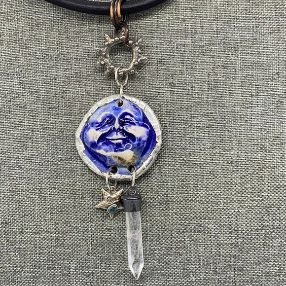 Once in a blue moon choker - Picture 3 of 4